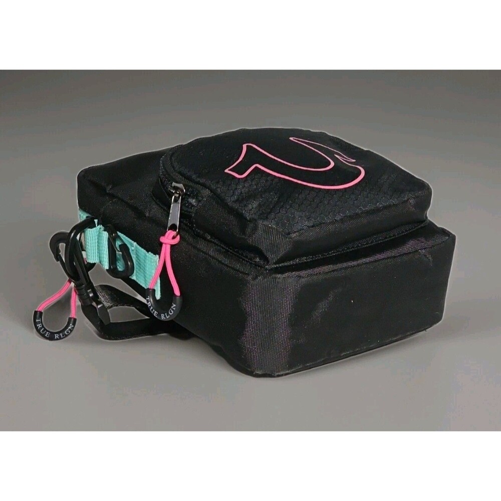 NWOT True Religion Sitca Crossbody Bag Black - Picture 6 of 7